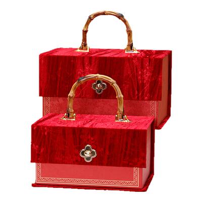 中式伴手礼盒子创意生日礼品盒高级感礼盒空盒结婚送伴娘回礼包装