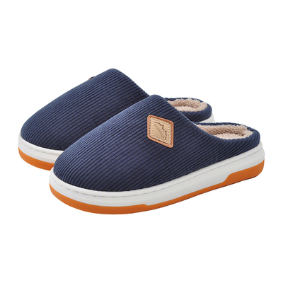 保暖棉拖鞋男款冬天室内家用超防滑牛筋底加绒加厚毛拖鞋女式秋季