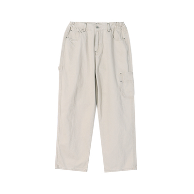 gokiga宽松休闲长裤简约