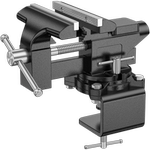 台虎钳小型家用万向台钳工业级多功能铸钢桌虎钳夹具固定器工作台