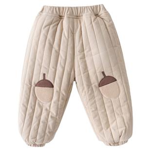 嘟嘟家宝宝棉裤冬季新款加厚裤子童装女童男童保暖长裤冬装衣服潮