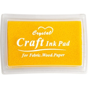 彩色快干印台红色印泥盖章书法闲章漆扇书画印章专用公章指纹采集手指画小印泥便携式速干印尼按手印黑蓝多色