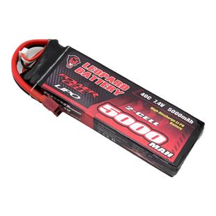 JMP豹牌锂电池5000MAH 7.4V 2S 60C 经典款 适合8/10车 保障