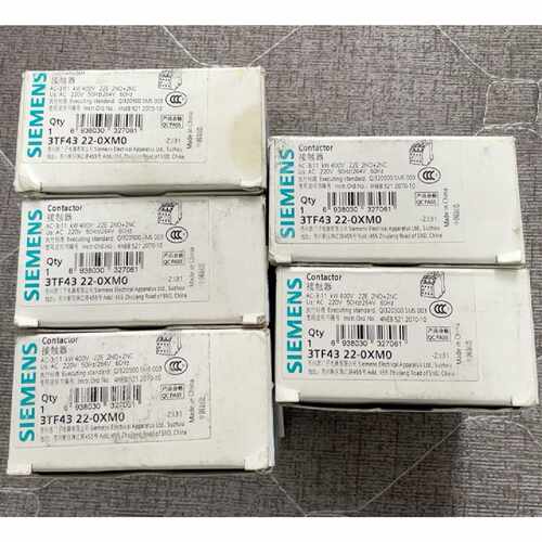 询价下单3TF4322-0XM0西门子接触器,工程剩余,全新未用,苏