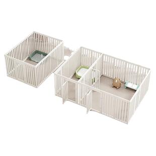 一室一厅室内狗狗围栏宠物栅栏狗笼子狗窝中型小型犬专用护栏围挡