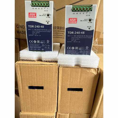 询价-台湾明纬TDR-240-48导轨电源380V输入转48V 5