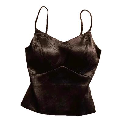 美背带胸垫国风新中式抹胸上衣