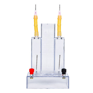 霍夫曼水电解实验器铂金极制取氢气氧气装置带电解质高中化学实验室专用电解水演示教学仪器器材