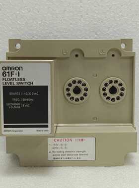Omron 61F-I Floatless Level Switch Controller Liquid Level I