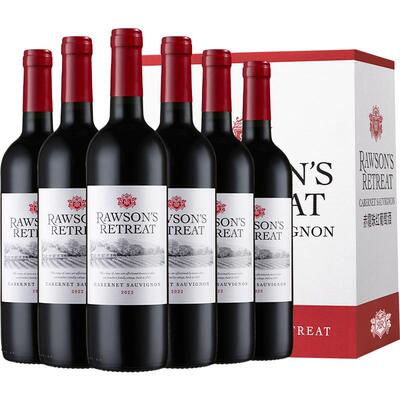 奔富洛神山庄澳洲赤霞珠红酒整箱