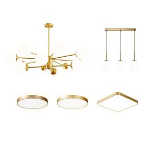 三雄极光北欧客厅吊灯现代简约护眼创意分子吊灯个性餐厅卧室灯具