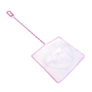 鱼缸鱼捞捞鱼网兜圆方形鱼捞手抄鱼网蜜网小鱼网渔捞网水族箱抄网