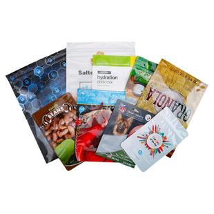 包装袋LOGO图案定制塑料食品自封袋铝箔牛皮纸礼品自封袋定做印刷