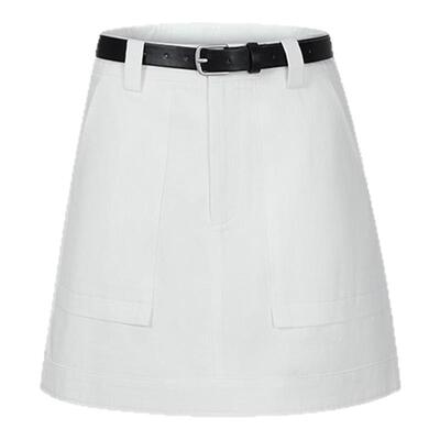 GCRUES简约工装A字半身裙女夏