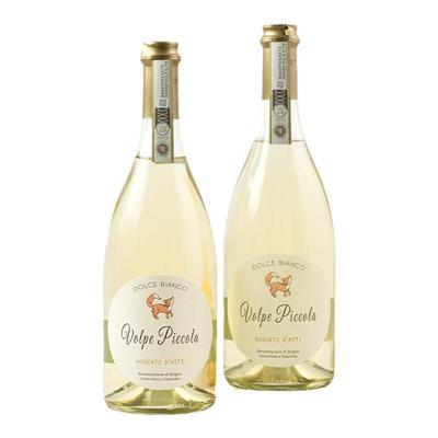 白熊喝喝莫斯卡托亲亲小狐狸起泡酒气泡酒约定甜白葡萄酒