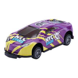 金属弹跳小汽车儿童益智玩具回力合金碰撞男孩子男童宝宝礼物弹射