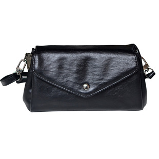 OULUYA潮流夏韩版软皮多隔层马鞍包休闲多层时尚单肩斜挎包小包女