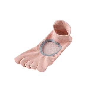 瑜伽袜五指春夏夏季薄款防滑女士专业普拉提室内健身五趾船袜分趾