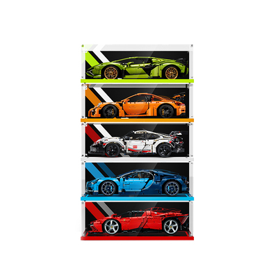 适用于乐高赛车兰博基尼展示盒