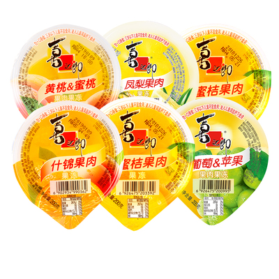 【李佳琦直播间618超级零食节】喜之郎霸气果肉果冻零食品小吃