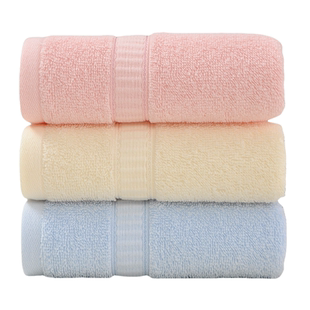 洁丽雅纯棉毛巾家用洗脸吸水柔软速干成人全棉情侣不易掉毛大面巾