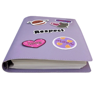 b5活页本a4活页本可拆卸2026年新款学生书写活页装订复古加厚横线软皮记事本小学生初高中生大学生专用笔记本