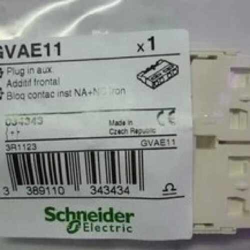 议价全新正品电动机断路器触点GVAE11 GV-AE11正面安装 1常开1常
