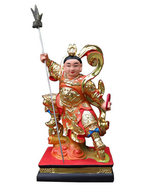 厂家直销树脂哪吒三太子佛堂摆件