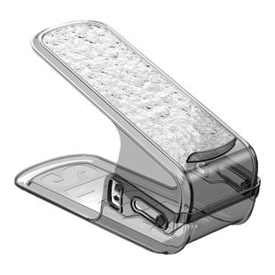 省空间鞋子收纳神器鞋盒收纳盒透明鞋柜分层隔板装放鞋箱折叠鞋架