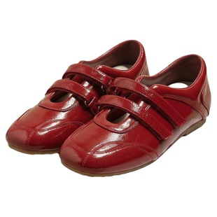 复古单鞋女款2026新款夏季红色鞋子真皮玛丽珍女鞋软底增高小皮鞋