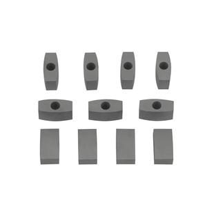 线切割导电杆绝缘座瑞钧均中走丝导电块22.5*12*10*孔6优质钨钢