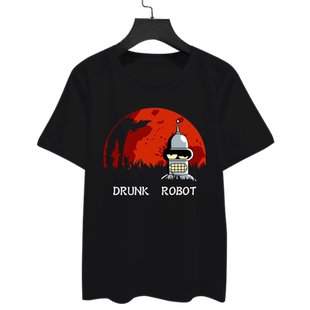 飞出个未来Futurama创意恶搞动漫周边短袖T恤衫男女纯棉半袖衣服