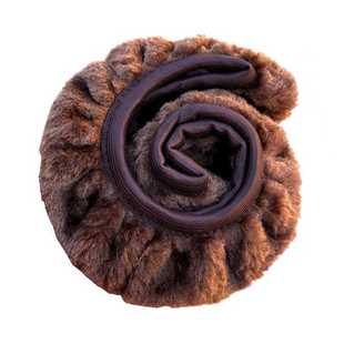 冬季保暖松紧弹力毛绒方向盘套新款汽车把套冬季无内圈方向盘罩