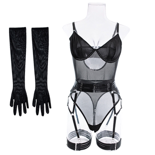 大码情趣内衣小胸显大免脱床上挑逗情侣趣味女性感房事高级感qqny