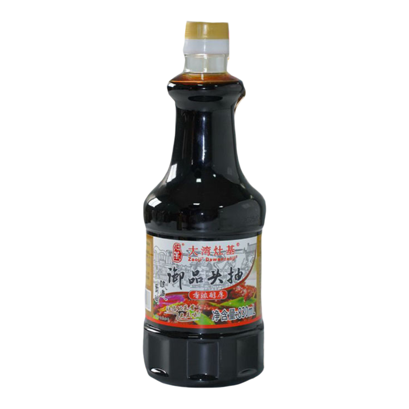 正果灶基酿造酱油 御品头抽830ml 天然生晒酱油 特级生抽家用调料