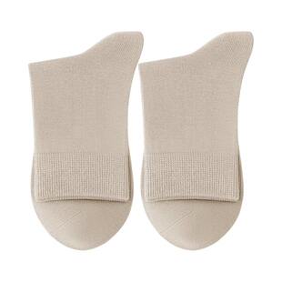 拾袜记裸氨袜子女中筒春秋季防臭柔软透气吸汗月子袜长筒