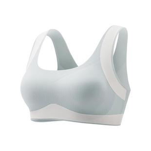 发育期少女初中学生运动文胸青春期女孩高中生防震背心女大童内衣