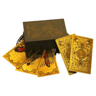 塔罗牌正版韦特卡罗牌塔经典金箔伟特taro桌布新手初学者入门全套