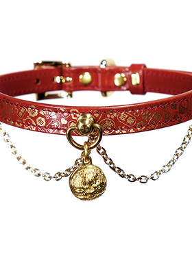 梧桐手作牛皮洛丽塔吉言甜酷项圈