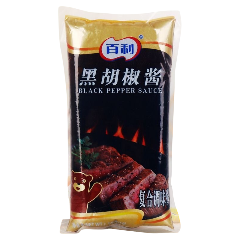百利黑胡椒酱牛排酱意面披萨调料