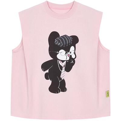 woobaby无袖夏季新品童装