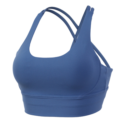 交叉美背运动背心高强度健身内衣