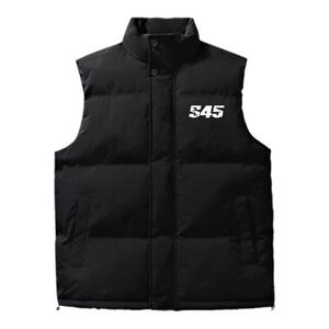 S45基础款羽绒棉马甲男女情侣宽松秋冬加厚保暖防水坎肩国潮外套