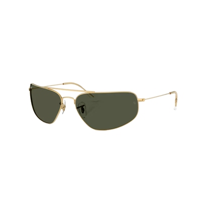 RayBan雷朋长方形金属太阳镜