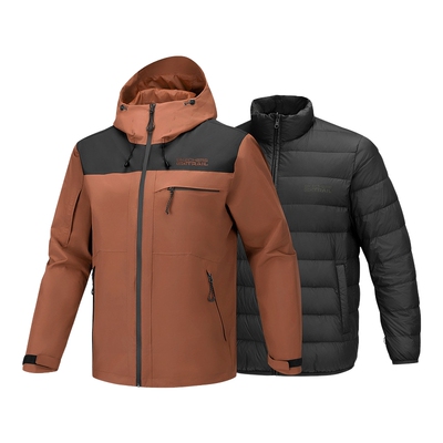 Skechers斯凯奇男子保暖防风运动休闲羽绒服外套 P425M110/05F0