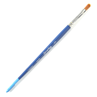 法国Rahpael拉斐尔KAERELL水粉水彩笔油画笔蓝杆合成纤维毛笔8204