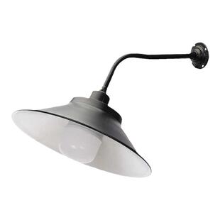 户外防水路灯罩马路弯灯不锈钢弯杆室外墙壁灯复古庭院灯LED工矿