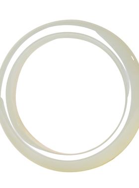 凤飞凰和田玉晴水手镯女款天然