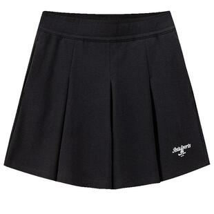 安踏休闲学院风五分裤裤裙女装夏季百搭宽松显瘦阔腿针织A字裙子