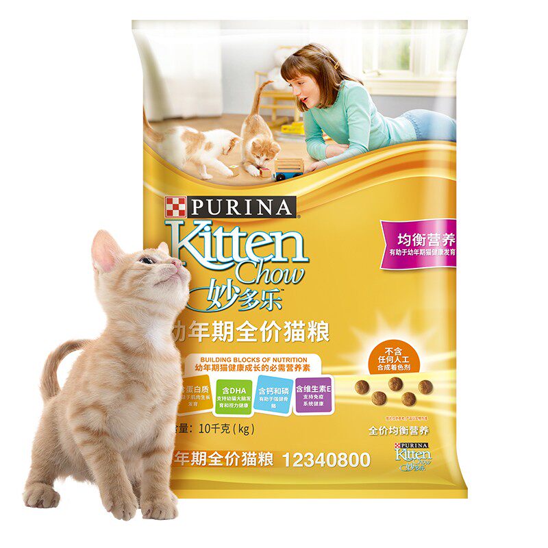 雀巢妙多乐猫粮成猫粮增肥发腮